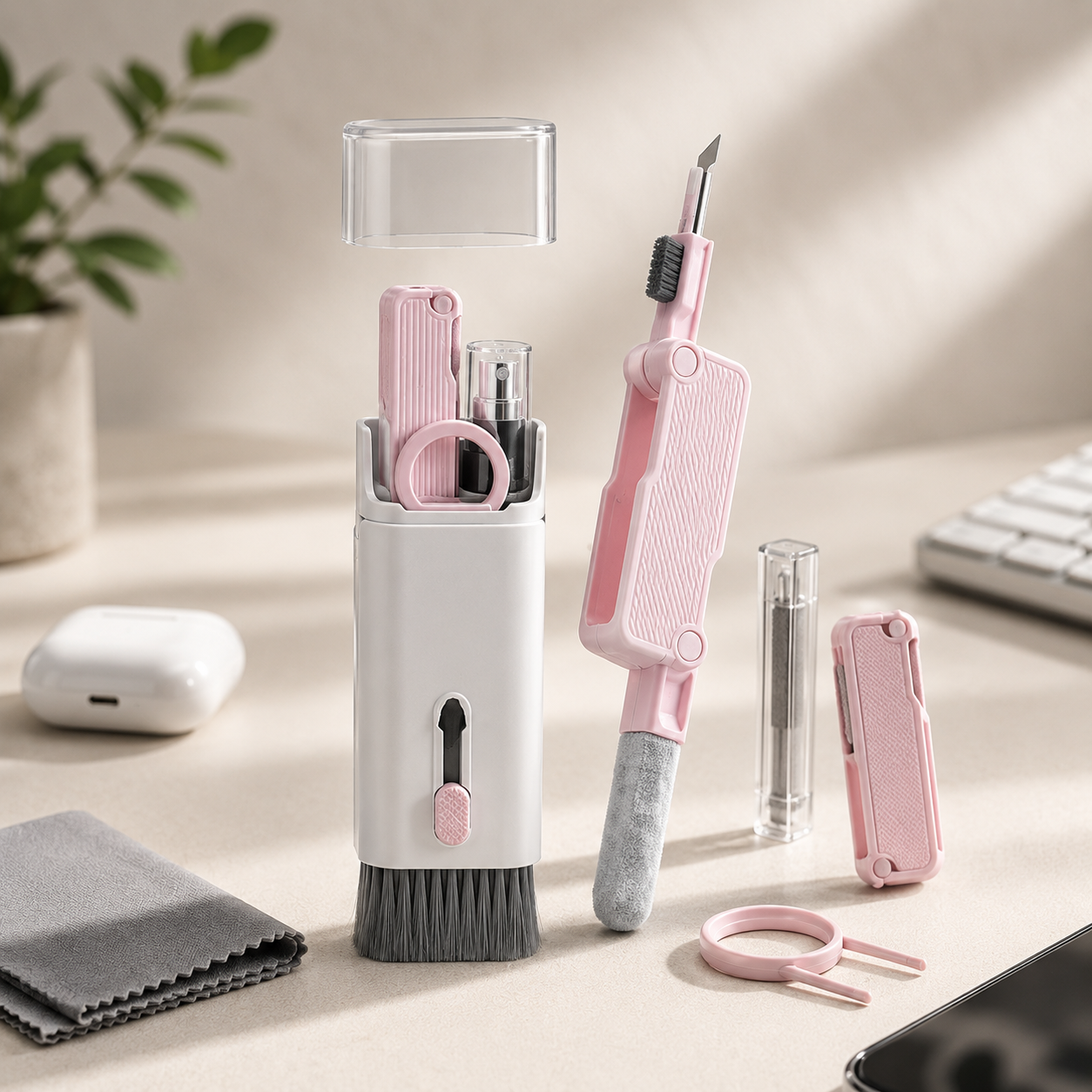 7-in-1 Tech Cleaning Kit For Screens, Keyboards, and Airpods